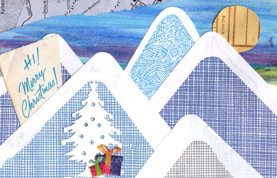 Blue Mountains Christmas Postcard