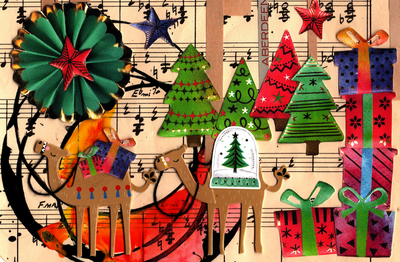 Christmas Oasis Postcard