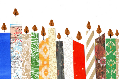 Original Candles Postcard